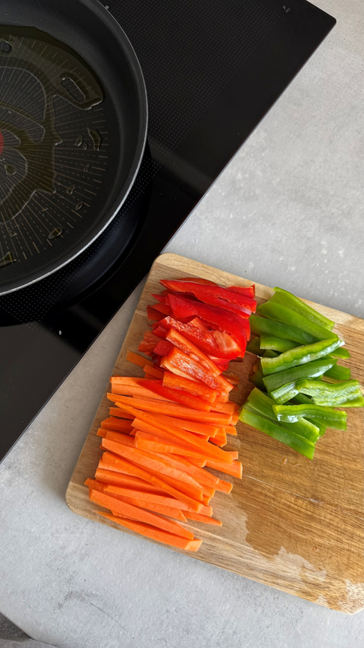 Sofrito para curry de gambones